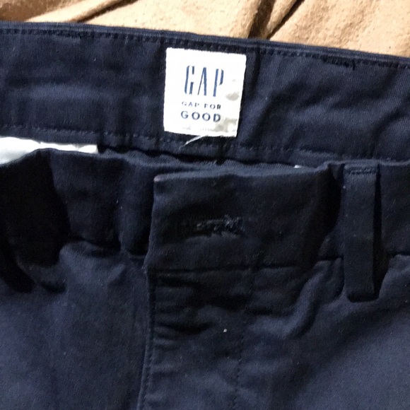 Essential Khaki Straight GapFlex extra flexibility 33 x 32 color:navy blue - Picture 6 of 9